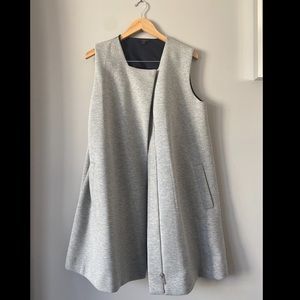 Cos long vest / dress made of scuba fabric